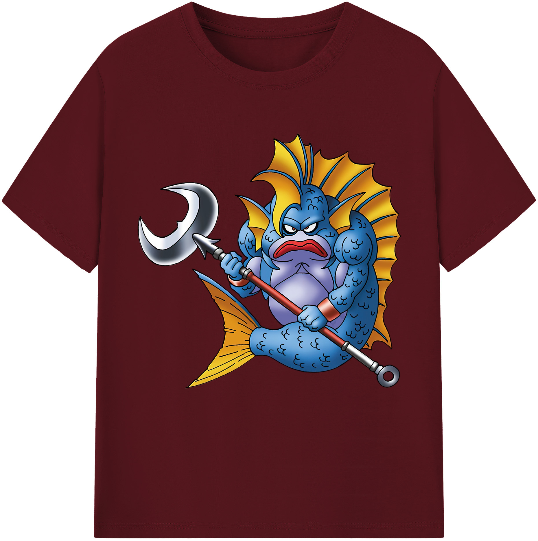 （画像用） ドラゴンクエスト Doragon Kuesuto Dragon Quest 綿100％半袖Tシャツ（フロントプリント）